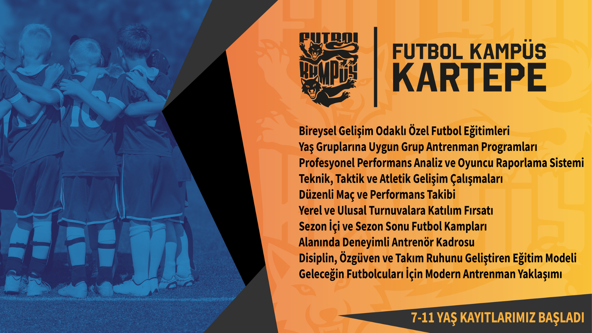 FUTBOL KAMPÜS KAYITLARI BAŞLADI